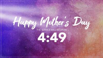 Mother's Day Colorful Countdown