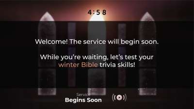 Winter Windows Trivia Countdown