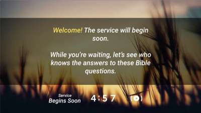 Days End Trivia Countdown