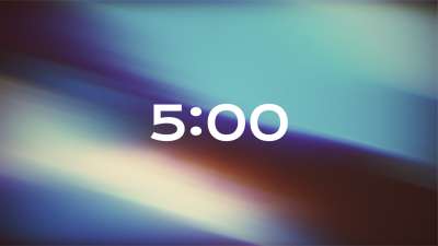 Subtle Light Countdown