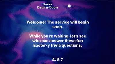 Hope Is Here Trivia Countdown