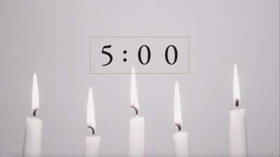 Simple Candles Countdown