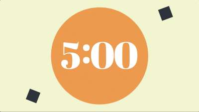 Retro Color Countdown