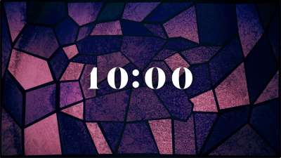 Iconic Glass 10 Min Countdown