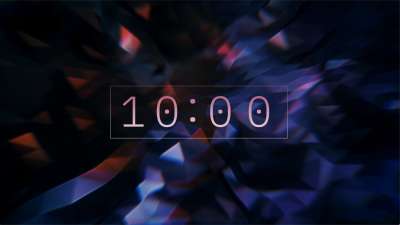 Living Crystal 10 Min Countdown