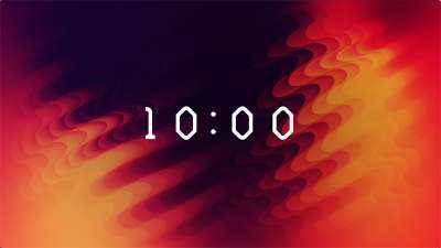 Color Steps 10 Min Countdown