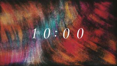 Subtle Color 10 Min Countdown