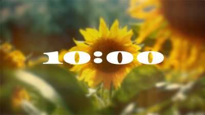 Muted Spring 10 Min Countdown