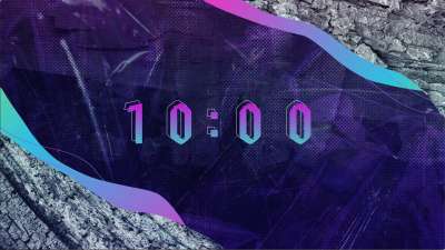 Vibrant Lent 10 Min Countdown