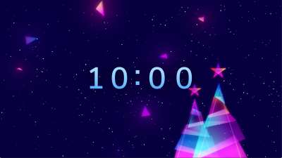 Retro Christmas 10 Min Countdown