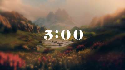 Reflective Cross Countdown