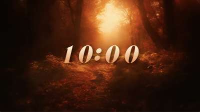 Autumn Path 10 Min Countdown