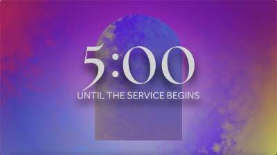 Gradient Arches Countdown