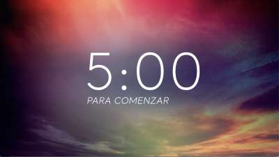 Vivid Skies Countdown Spanish