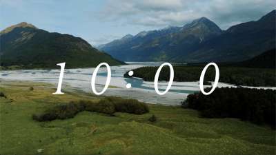 Peaceful Flight 10 Min Countdown