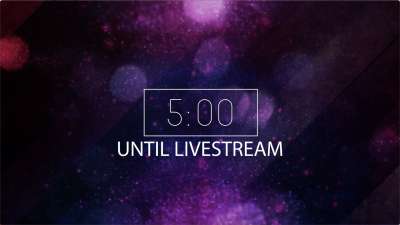 Discover Grace Livestream Countdown