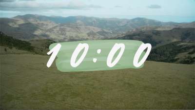 Aerial Bliss 10 Min Countdown