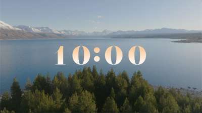 Mt Cook 10 Min Countdown