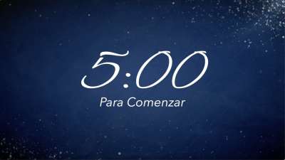 Calm And Bright Countdown Spanish