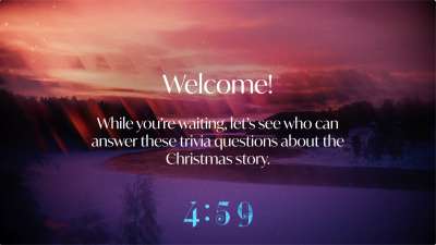 Holiday Visions Trivia Countdown