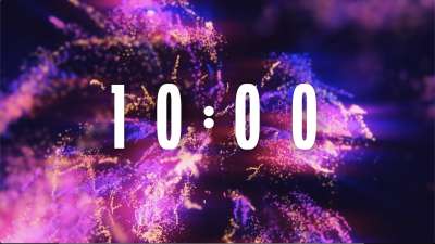 Glow Shower 10 Min Countdown