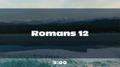 Gillespies Beach Scripture Countdown