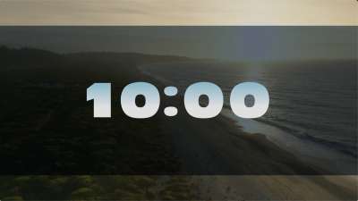 Gillespies Beach 10 Min Countdown