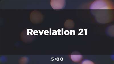 Blissful Bokeh Scripture Countdown