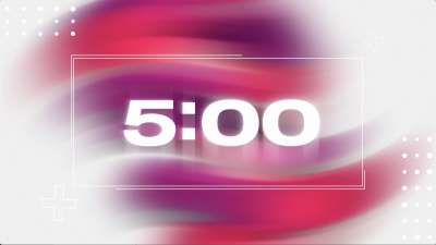 Gradient Swirls Countdown