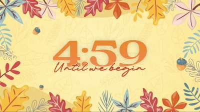 Fall Festival Essentials Countdown