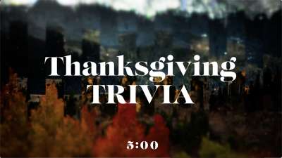 Autumns End Trivia Countdown