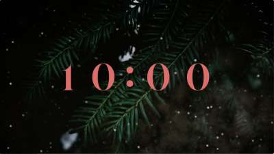 Evergreen 10 Min Countdow