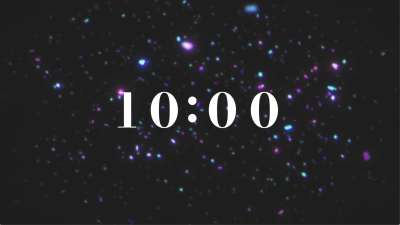 Glitterific New Year 10 Min Countdown