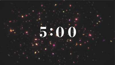 Glitterific New Year Countdown