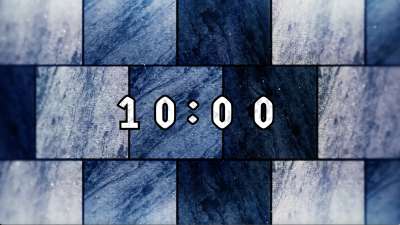 Holy Week Glass 10 Min Countdown