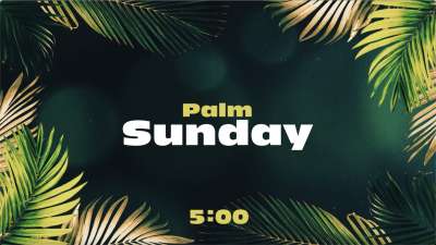 Palm Sunday Trivia Countdown