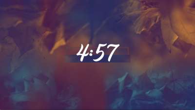 Fall Reflections Countdown