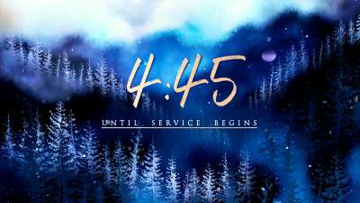 Christmas Woods Countdown