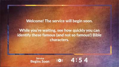 Muted Colors Extra Trivia Countdown