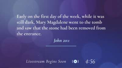 Easter Words Extra Scripture Countdown