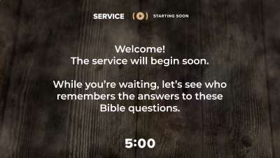 Remembrance Trivia Countdown