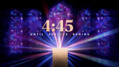 Advent Stained Glass Countdown