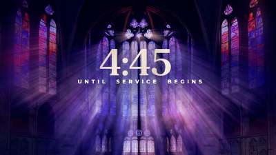 Cathedral Glass Countdown