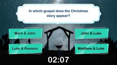 Christmas Bible Quiz Countdown