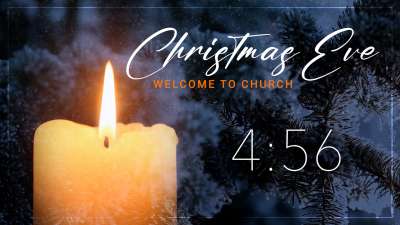 Christmas Eve Candle Countdown