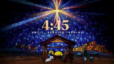 Christmas Stained Glass Countdown