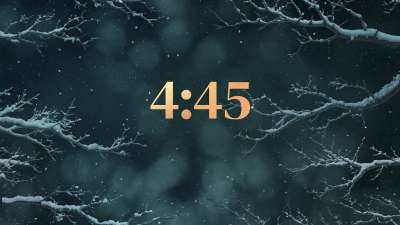 Christmas Wintertide Minimal Countdown