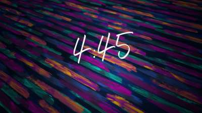 Color Brush Minimal Countdown