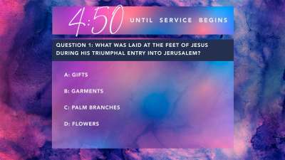 Easter Canvas Trivia Countdown