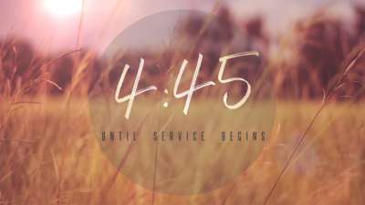 Fall Field Countdown